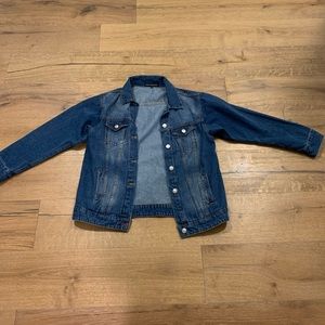 Naked Wardrobe Oversized Denim Jacket size Small